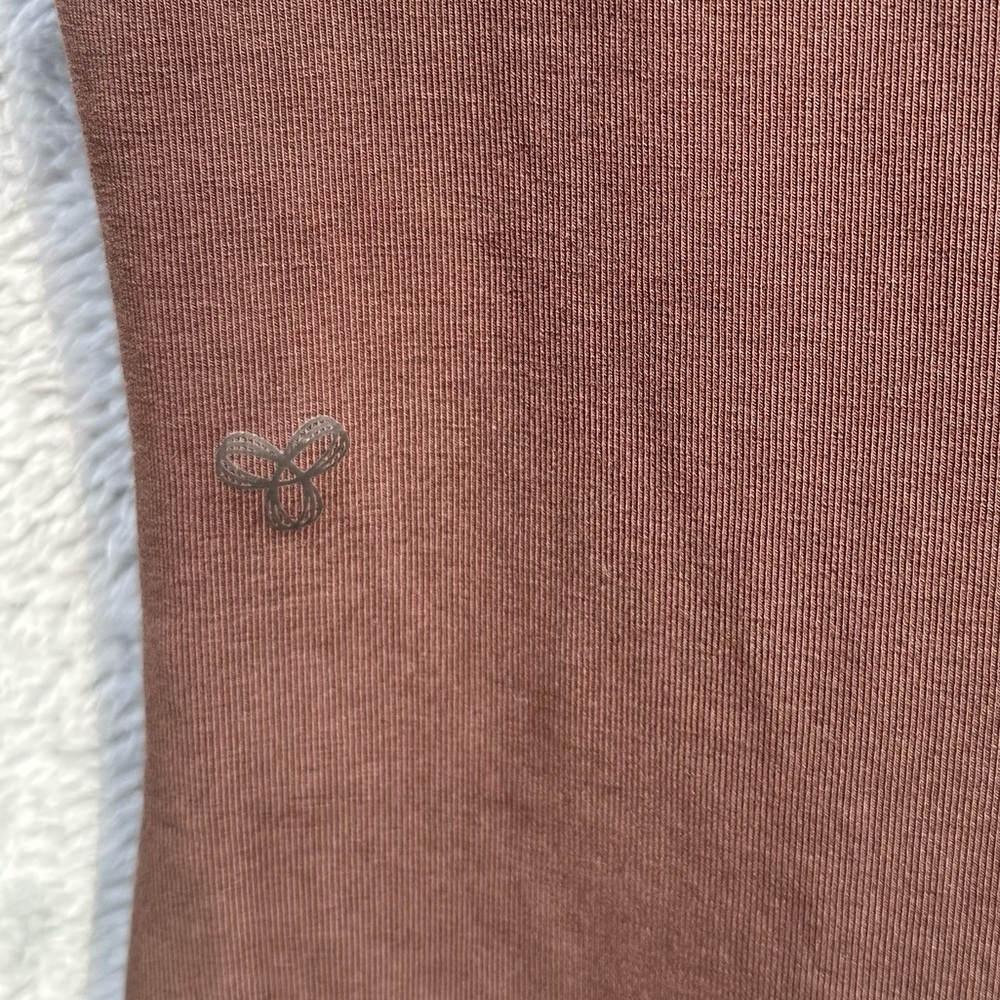 Aritzia TNA Organic Cotton Mini Tank Dress Brown Sleeveless Bodycon Size M - Picture 9 of 9